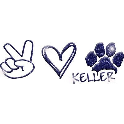 GLT86 BLUE GLITTER Thumbnail